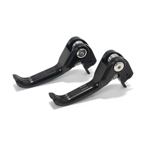 Hydraulic Black Brake Lever set For Shimano Deore XT M8000 M 8000 CNC Aluminum - Picture 1 of 10