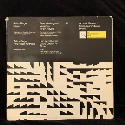 BERGER Septet & WESTERGAARD & SOLLBERGER - ACOUSTIC RESEARCH (DG) - ST LP - Image 1 of 4