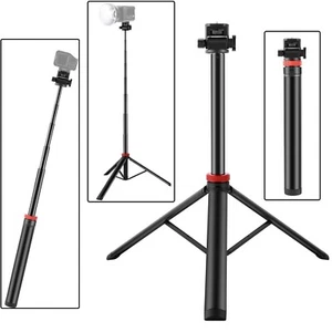 Monopod Selfie Stick Tripod Stand for Sony X3000R/x3000/DSC-RX0M2/Insta360 X3/X4 - Picture 1 of 9
