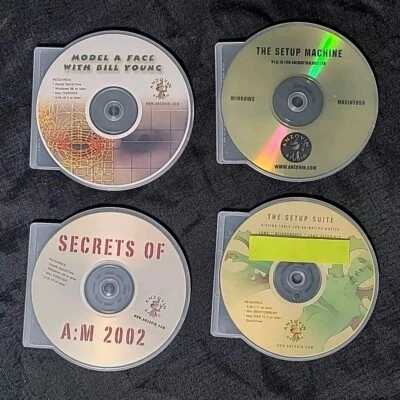 Anzovin Studios The Setup Suite Machine Model A Face Bill Young Rig Tools CD Lot - Image 1 of 4