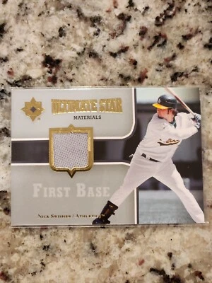 2007 Ultimate Collection Ultimate Star Materials Nick Swisher #SM-NS - Image 1 of 2