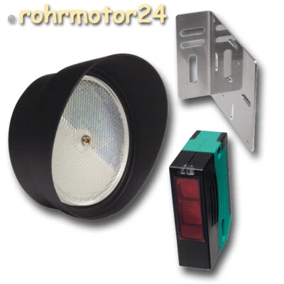 Reflektor Reflex Lichtschranke 14m 24V-230V AC/DC Tor Antrieb Schiebetor Antrieb - Bild 1 von 3