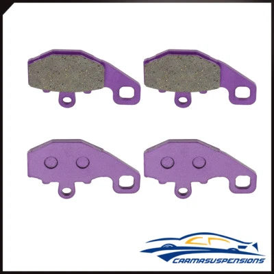 Kit de 2 pares de pastillas de freno para Kawasaki Z1000 2003-2006 2010-2013 fibra de carbono Foto 1 de 4