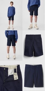 Gap Kids Shorts Size 10 Regular Dark Blue School Uniform Adjustable Waist Boys - Picture 1 of 4