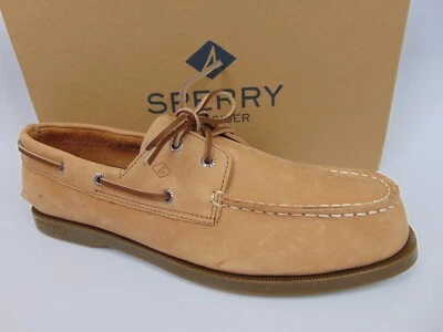 Sperry Top-Sider Sahara Cuero Uniforme Barco Zapatos Niños Grandes Talla 7.0 M, NUEVO 2426 Foto 1 de 4