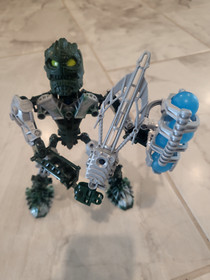 Lego Bionicle Inika Toa Kongu #8731 (2006) With Projectile Attachment