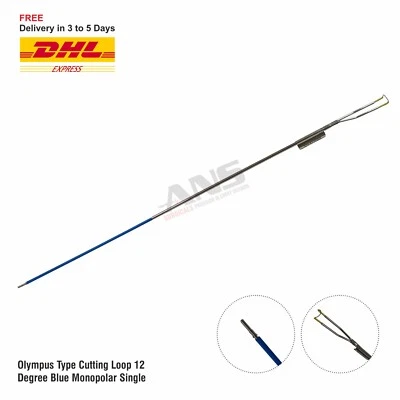 ANS OLYMPUS ТИП РЕЖУЩЕЙ ПЕТЛИ МОНОПОЛАР 12 ГРАДУСОВ (комплект из 5) - Изображение 1 из 4