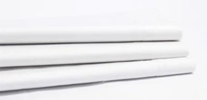Extra großes flaches Deckblatt 310 cm x 290 cm 100 % Baumwolle weiß 200 Fadenanzahl - Bild 1 von 2