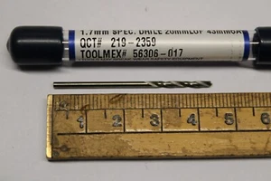 Toolmex 1.7mm carbide drill 56306-017 unboxed new - Imagen 1 de 1