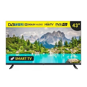 Smart TV 43" Kiano Elegance 4K UHD Android, WiFi, Netflix, HDR, DVB-T2/S2 - Zdjęcie 1 z 15