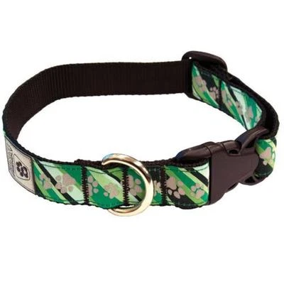 Canine Friendly Reflective Dublin Paws Large Collar & Matching Lead - Image 1 of 2