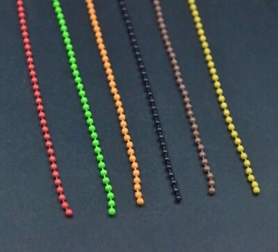 6 piezas de diámetro. Materiales para atar moscas ojo de cadena de cuentas de 2,4 mm ojos de pez para ninfas streamer Foto 1 de 4