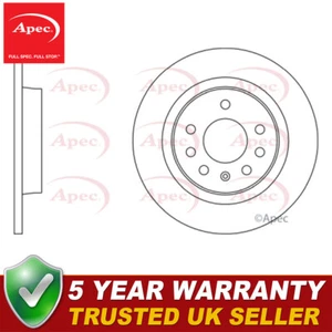 Disco de freno trasero APEC se adapta a Vauxhall Vectra 2001-2009 Saab 9-3 2002-2012 93188377 - Imagen 1 de 2