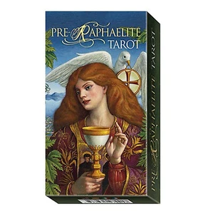 Pre-Raphaelite Tarot 78 Cards Deck with Multilingual Instructions Giuliano Costa - Picture 1 of 7