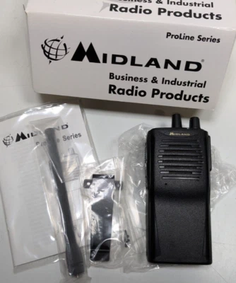 NOS MIDLAND ProLine Series PL 2415 VHF 2-WAY RADIO - 4 Channel - WITHOUT BATTERY - Image 1 of 4
