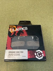 Avid Code Organic Disc Brake Pads/Shoes - Clarks VX834C - Bicycle Brake Pads - Picture 1 of 3