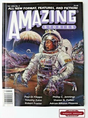 AMAZING STORIES Vol.66 No.2 June 1991 U.S. Large Format Science Fiction Magazine - Image 1 of 4