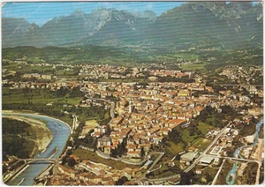 BELLUNO - PANORAMA AEREO - VIAGG. 1976 -26534- - Picture 1 of 1