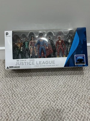 Paquete de 7 figuras de acción de DC Collectibles We Can Be Heroes Justice League Foto 1 de 3
