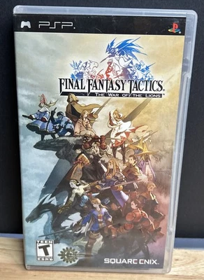 Final Fantasy Tactics The War of The Lions Sony PSP (2007) CIB W/Manual/Reg Card - Image 1 of 4