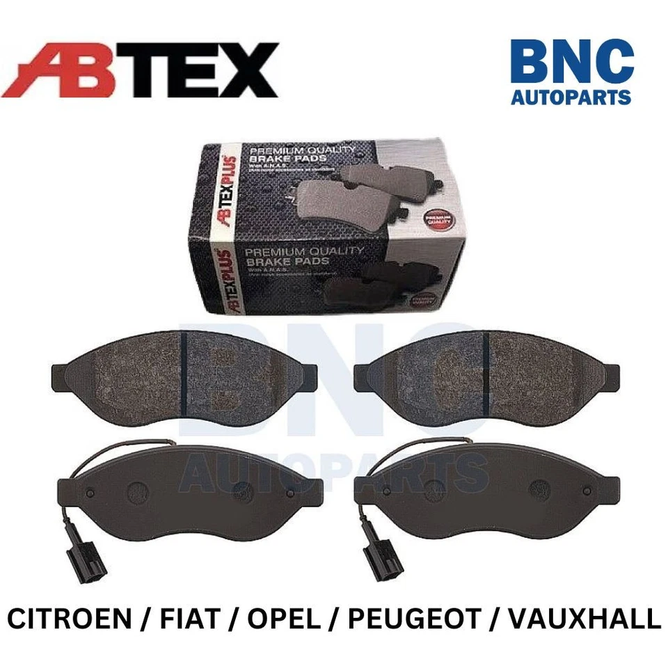 Front Brake Pads for PEUGEOT BOXER from 2006 to 2022 - ABT  - Image 1 of 1