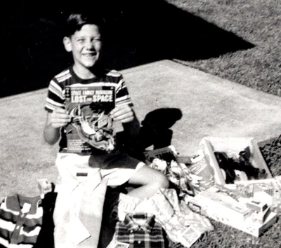 Оригинальная фотография 1967 ПОТЕРЯННЫЙ В КОСМОСЕ подарок на день рождения мальчику уникальный читать описание - Изображение 1 из 3