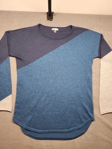 Smartwool Women’s Shadow Pine ColorBlock Sweater Size Medium - Picture 1 of 6
