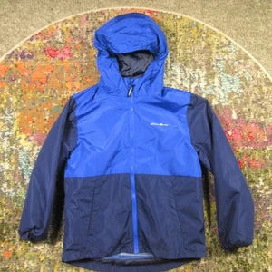 Eddie Bauer 3 in 1 Jacket Full Zip Youth Kids Boys M Removable Fleece Liner EUC - Picture 1 of 12