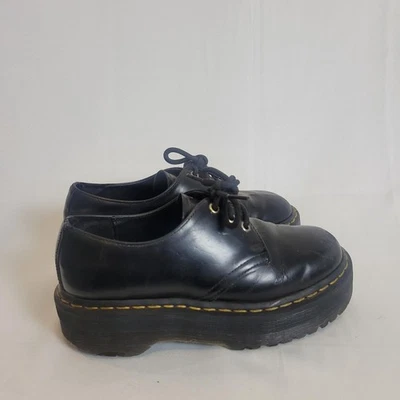 Dr. Martens 1461 MONO SMOOTH LEATHER OXFORD SHOES Size 6 / 38 Women’s READ FLAWS - Image 1 of 4