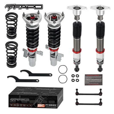 FAPO 32 Way Front+Rear Coilovers Lower Kit for Mazda 3 BK 2003-2013 FWD Struts - image 1 of 4