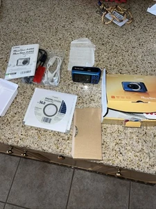 Originalverpackte Canon PowerShot A495 10,0-MP-Digitalkamera blau Handbuch geöffnete Verpackung - Bild 1 von 7