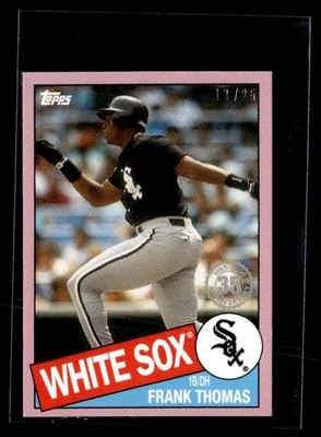 L53.909 - 2020 Topps On Demand Mini '85 Topps Rosa #8532 Frank Thomas/25 Foto 1 de 2