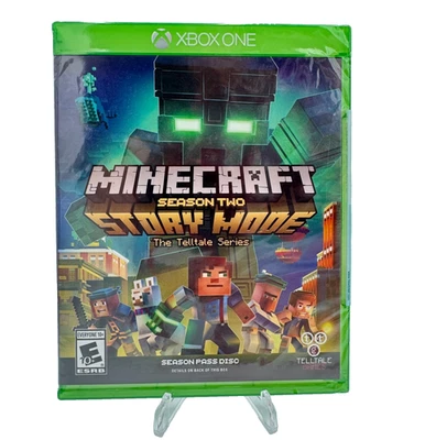 Minecraft: Story Mode Season Two 2 Season Pass Disc (Xbox One, 2017) NEW Sealed - Image 1 of 4