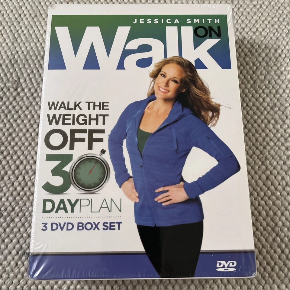 Fitness Walk on Weight off 30 Day Plan Low Impact High Results Program 3 DVD Set