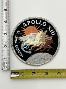 Apollo 13 Mission Patch Kennedy Space Center 4" Round Embroidered Brand New! - Picture 1 of 8