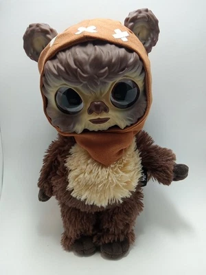 Star Wars Wicket Ewok 12"  Collectible Plush Mattel Soft Fur Heavy Head 2021 EUC - Image 1 of 2