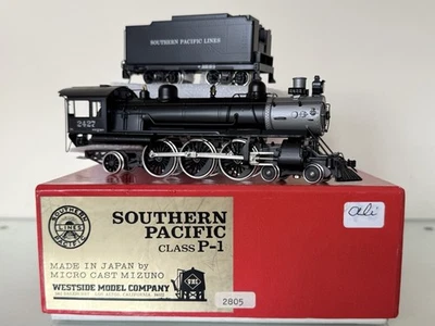 Westside Model Company (WMC)Brass Southern Pacific (SP) P1 4-6-2 #2427 Can Motor - Image 1 of 4