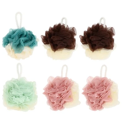  6 Pcs Bagno Esfoliante Accessori Per La Doccia Pennello Di Luffa - Image 1 of 4