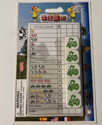 Little Storm Farm Yahtzee Like Dice Game For Ages 3+ Years New In Wrapping - Image 1 of 4