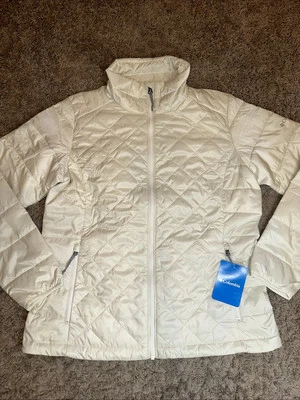 NEW Women's Columbia Cumberland Mountain EXS Ivory Jacket Size Medium MSRP $100 - Image 1 of 4
