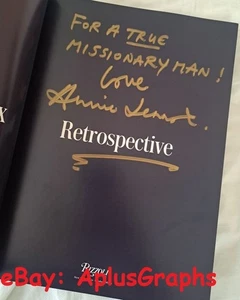 ANNIE LENNOX... Retrospective Book With Unique Inscription (1/1) SIGNED + Pics - Foto 1 di 5