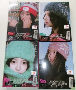 NEWJEANS OMG CD LOT OF 4 NEW! SEALED! K POP NEW JEANS MESSAGE CARDS 2023 DITTO - Imagen 1 de 4