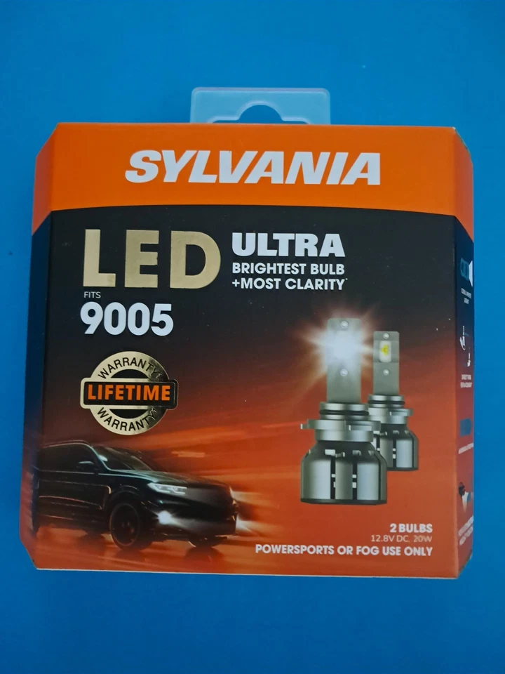 NEW - Sylvania LED ULTRA 9005 - Powersports Fog Use Only - Free ShipN! - Image 1 of 1