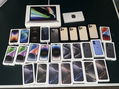 Lote de 29 Cajas Vacías Apple - 27 Cajas Surtidas iPhone, MacBook Pro, Ultra Foto 1 de 3