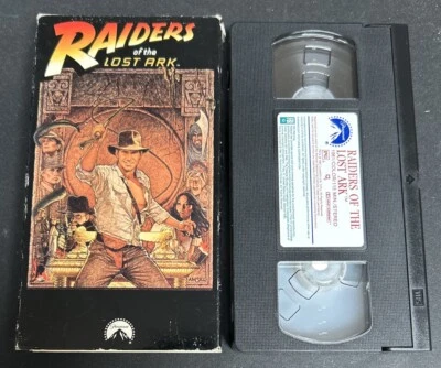 Raiders of the Lost Ark VHS Harrison Ford Karen Allen Paul Freeman Ronald Lacey - Image 1 of 4
