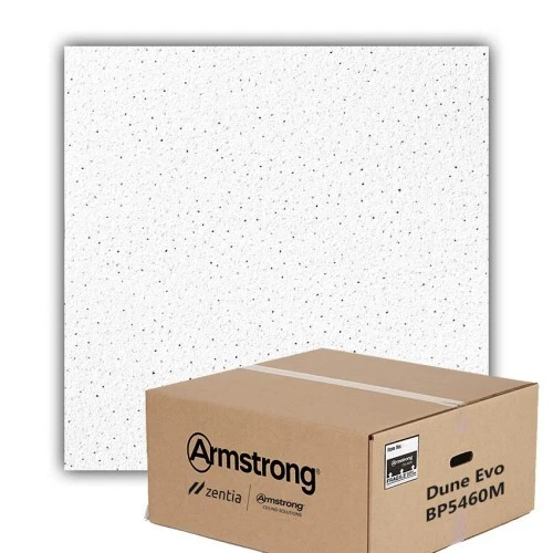 Armstrong Dune eVo BP5460M 600mm x 600mm Ceiling Tiles - Box of 16