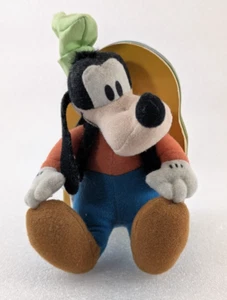 Vintage Walt Disney First Edition GOOFY 6” Plush With Attached Book - Picture 1 of 7