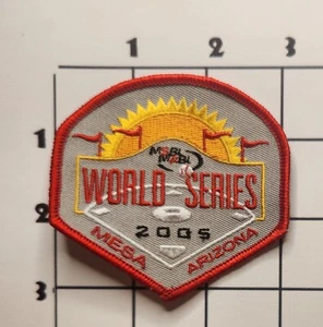 2005 MSBL MABL Men's Baseball World Series Patch Sew On Embroidered Mesa Arizona - Picture 1 of 1