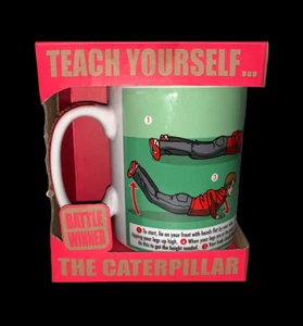 Coffee Mug Do The Caterpillar Teach Yourself Tea Cocoa Mug Cup Funny - Bild 1 von 10
