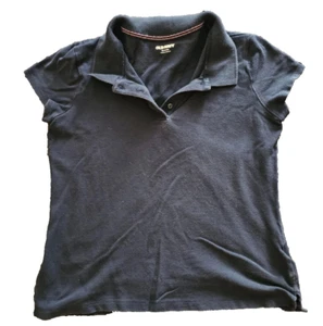 Old Navy Girls Black School Uniform Polo Shirt XL - Picture 1 of 5